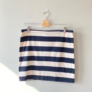 Striped H&M Skirt
